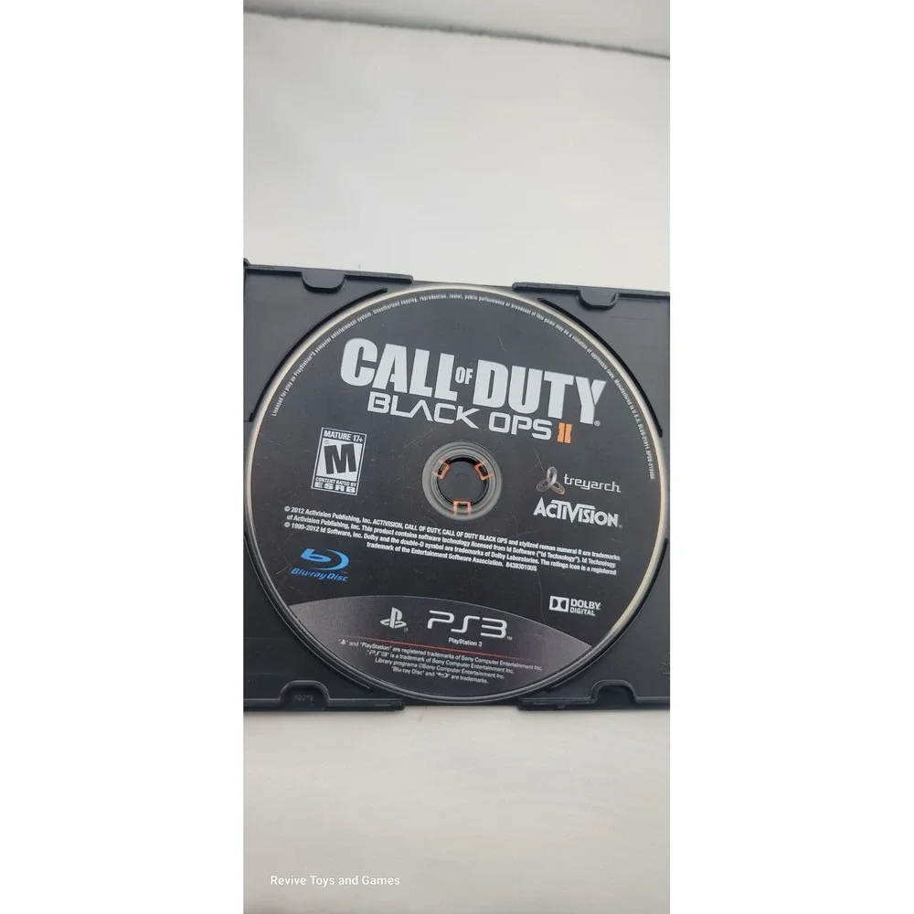 Call Of Duty: Black Ops II 2 (Sony PlayStation 3,‎ PS3, 2012) Disc Only Tested
